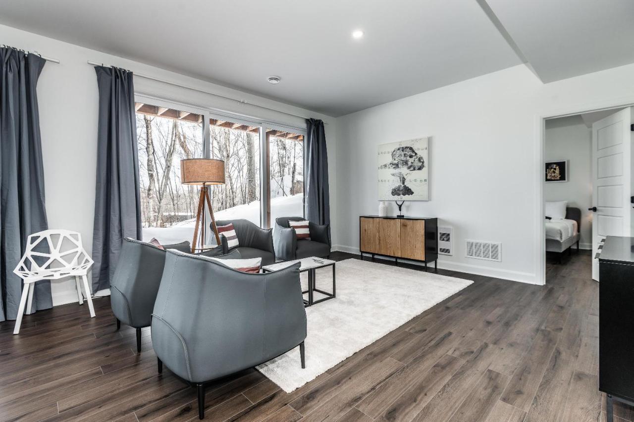 Luxurious Villa Tremblant 4 Bdrs W Hot Tub B5 La Conception Kültér fotó