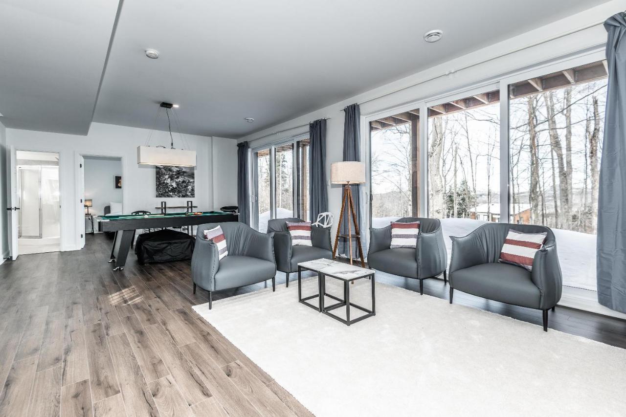 Luxurious Villa Tremblant 4 Bdrs W Hot Tub B5 La Conception Kültér fotó